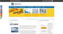 Desktop Screenshot of firstcredit.net